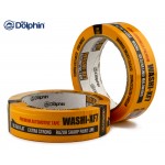 Малярна стрічка Blue Dolphin WASHI-XF7 PREMIUM автомобільна 37.1 мм х 40 м