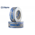 Малярна стрічка (скотч) Blue Dolphin 48х50м Render Tape DT-PR біла Малярна стрічка (скотч) Blue Dolphin 48х50м Render Tape DT-PR біла