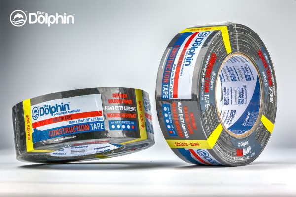 Ремонтно-будівельна клейка стрічка Blue Dolphin Goliath Extra Strong Repair 48мм х 25 м Ремонтно-будівельна клейка стрічка Blue Dolphin Goliath Extra Strong Repair 48мм х 25 м