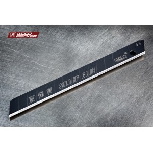 Лезвия для канцелярского ножа 9 мм черные нержавеющие Woodpecker 10 шт  FD-BS40