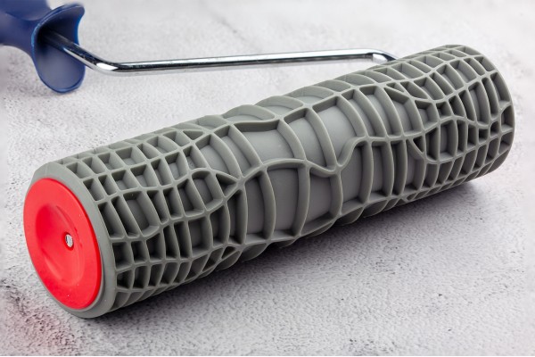 Валик структурний рельєфний MAGtools для декору 722T шкіра крокодила 70х250 мм