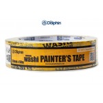 Малярна стрічка (скотч) Blue Dolphin 30мм х 50м WASHI XF7 ULTRA PREMIUM 3шт.