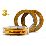 Малярна стрічка (скотч) Blue Dolphin 30мм х 50м WASHI XF7 ULTRA PREMIUM 3шт.