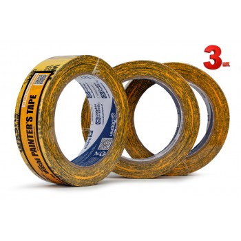 Малярна стрічка (скотч) 30мм х 50м Blue Dolphin WASHI XF7 ULTRA PREMIUM рисовий папір 3 шт