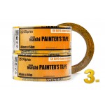 Малярна стрічка (скотч) Blue Dolphin 48мм х 50м WASHI XF7 3шт.