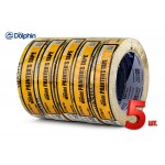 Малярна стрічка (скотч) Blue Dolphin 25мм х 50м WASHI XF7