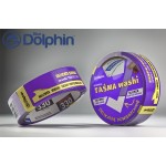 Малярська стрічка (скотч) Blue Dolphin Washi Delicate 29 мм х 25 м фіолетова (60днів)