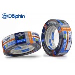 Малярна стрічка ПВХ (скотч) Blue Dolphin HYBRID гібридна 36 мм х 41 м синя (30 днів)