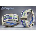 Малярная лента (скотч) Blue Dolphin маскирующая белая 48 мм х 50 м