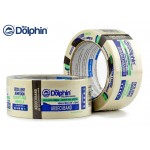 Малярная лента (скотч) Blue Dolphin маскирующая белая 48 мм х 50 м