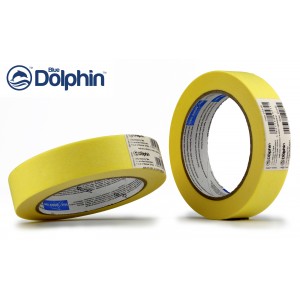 Малярная лента (скотч) Blue Dolphin общего назначения 25 мм х 50 м