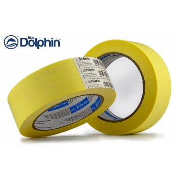 Малярная лента (скотч) Blue Dolphin общего назначения 38 мм х 50 м