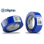 Малярная лента ПВХ (скотч) Blue Dolphin TARP&STUCCO 38 мм х 50 м синяя (30дней)