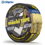 Малярська стрічка (скотч) Blue Dolphin WASHI XF7 рисовий папір 38 мм х 50 м