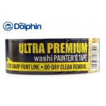 Малярная лента (скотч) Blue Dolphin WASHI XF7 рисовая бумага 48 мм х 50 м