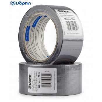 Армированная лента (скотч) Blue Dolphin MULTI PURPOSE FM-150 серый 48 мм х 25 м