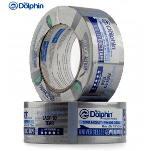 Армована стрічка (скотч) Blue Dolphin MULTI PURPOSE FM-150 сірий 48 мм х 50 м