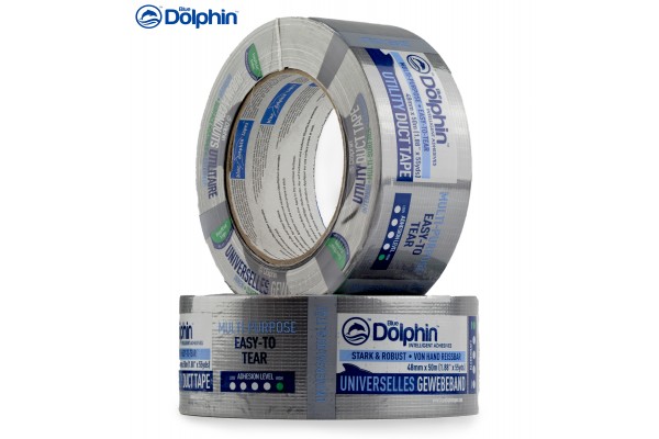 Армована стрічка (скотч) Blue Dolphin MULTI PURPOSE FM-150 сірий 48 мм х 50 м