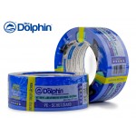 Малярная лента ПВХ (скотч) Blue Dolphin TARP&STUCCO 48 мм х 50 м синяя (30дней)