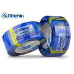 Малярная лента ПВХ (скотч) Blue Dolphin TARP&STUCCO 48 мм х 50 м синяя (30дней)