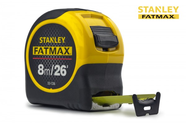 Рулетка будівельна Stanley FATMAX BLADE ARMOR (стенлі) 8 м / 26’ х 32 мм