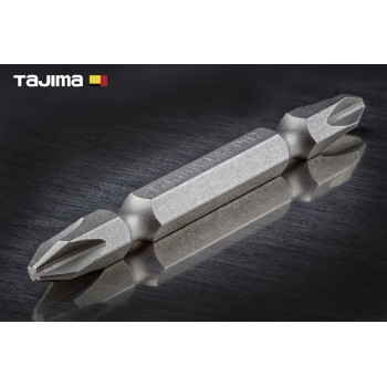 Набір біт TAJIMA PH2-65S двосторонні гальваніка 65 мм (ціна за 1 шт)