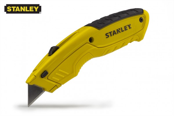 Ніж будівельний Stanley (стінлі) трапеція 3 леза в комплекті