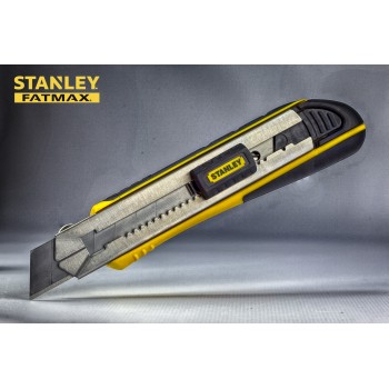 Нож строительный Stanley FatMax Cartridge 25 мм винтовой и авто фиксатор (стенли)