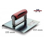 Радіус гладилка по бетону MARSHALLTOWN блакитна сталь 152х152 мм