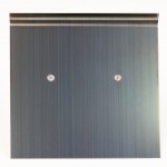 Радіус гладилка по бетону MARSHALLTOWN блакитна сталь 152х152 мм