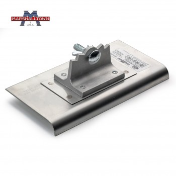 Радиус гладилка по бетону MARSHALLTOWN под удлинитель нерж. сталь 203х102 мм