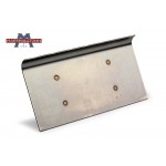 Радіус гладилка по бетону MARSHALLTOWN під подовжувач нерж. сталь 203х102 мм