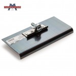 Радіус гладилка по бетону MARSHALLTOWN під подовжувач блакитна сталь 229х102 мм