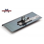 Радіус гладилка по бетону MARSHALLTOWN під подовжувач блакитна сталь 229х102 мм