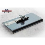 Радіус гладилка по бетону MARSHALLTOWN під подовжувач блакитна сталь 229х102 мм