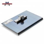 Радіус гладилка по бетону MARSHALLTOWN під подовжувач блакитна сталь 229х152 мм Радіус гладилка по бетону MARSHALLTOWN під подовжувач блакитна сталь 229х152 мм