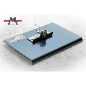 Радіус гладилка по бетону MARSHALLTOWN під подовжувач блакитна сталь 229х152 мм