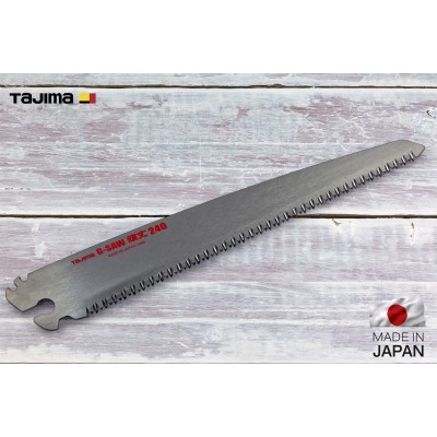 Змінне полотно TAJIMA G-SAW  для садових пилок 1,2 мм 240 мм  9 TPI
