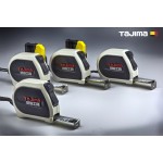 Рулетка будівельна TAJIMA SIGMA SFSS2555 5,5 м посилена стрічка, з автостопом та тримачем на ремінь