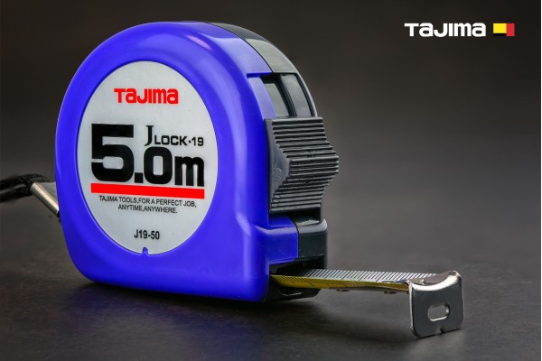 Рулетка будівельна TAJIMA J LOCK J19-50 5 м