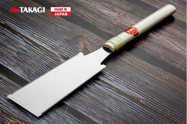 Пила по дереву японская двухсторонняя TAKAGI GISUKÉ Compact Ryoba 17/9 TPI 180 мм