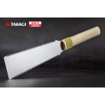 Пила по дереву японская двухсторонняя TAKAGI GISUKÉ Compact Ryoba 17/9 TPI 180 мм