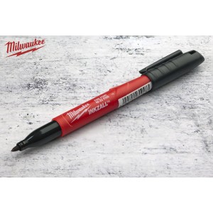 Набір маркерів Milwaukee INKZALL тонкі будівельні (2 шт.)