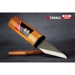 Нож кованный японский TAKAGI Kiridashi 75 мм