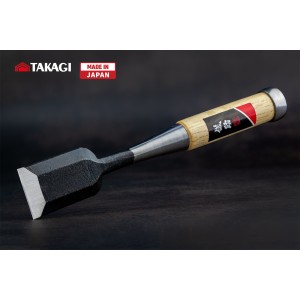 Японская стамеска долото 36 мм TAKAGI GISUKÉ Premium ударная