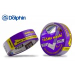 Малярная лента (скотч) 35мм х 25м Blue Dolphin Washi Delicate фиолетовая (60дней) (WDT_60778)