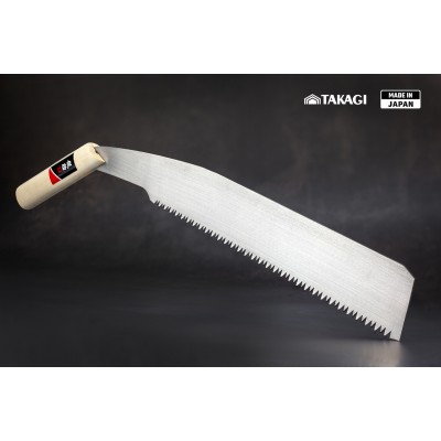 Пила по дереву 330 мм TAKAGI (Японія) Timber Gisuké 5/9 TPI ​​дерев'яна ручка