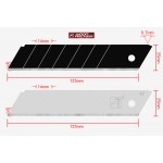 Лезвия для ножа 25 мм Woodpecker FD-B25 утолщенные 0.7 мм