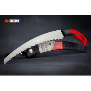 Пила садова ручна Sagawata (Японія) вигнуте лезо 350 мм, 6 TPI в чохлі
