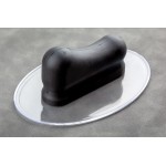 Терка для декора MAGtools 135х88 мм прозрачная овальная